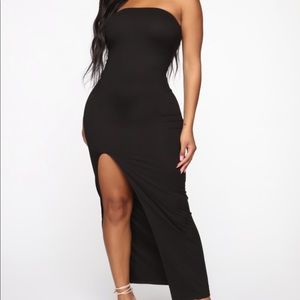 Black Slip Maxi dress